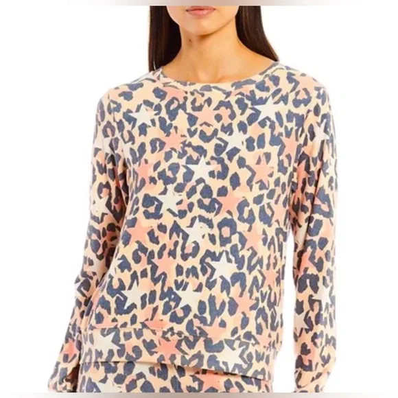 Wildfox Size Large Stars & Spots Baggy Beach Jumper BBJ - Picture 5 of 6